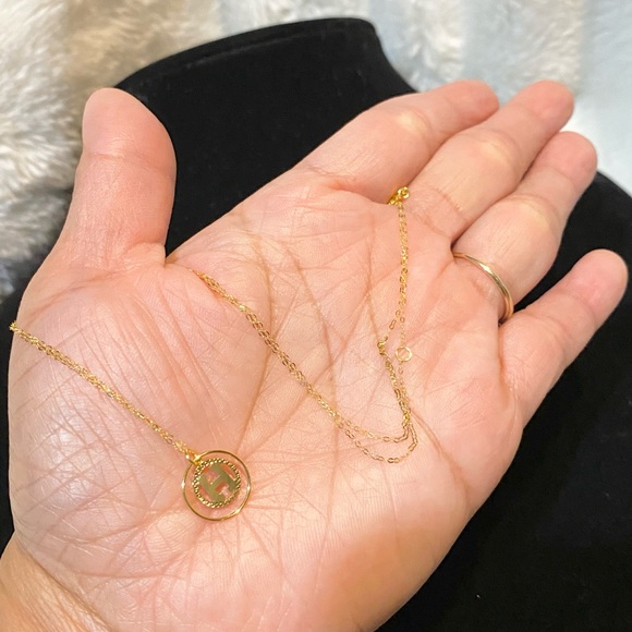 18k Saudi Real Gold Light Weight Necklace